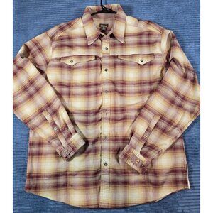 Royal Robbins Men’s XL Plaid Shirt Long Sleeve Outdoor Flannel Style